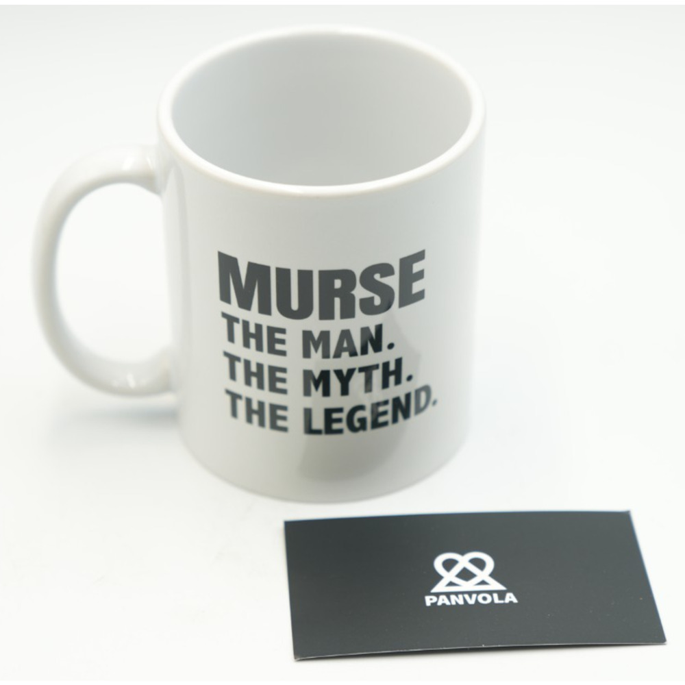 Panvola Murse Coffee Mug 11oz – The Man. The Myth. The‎ Legend.